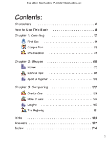 Introduction: Table of Contents Thumbnail